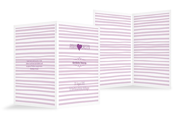 Kirchenheft „Soft Stripes“