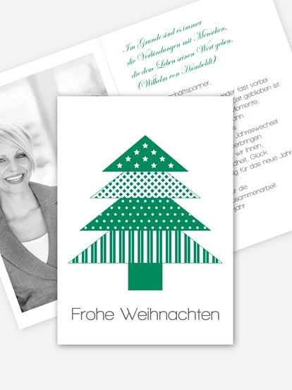 Weihnachtskarten „Weihnachtsbaum“