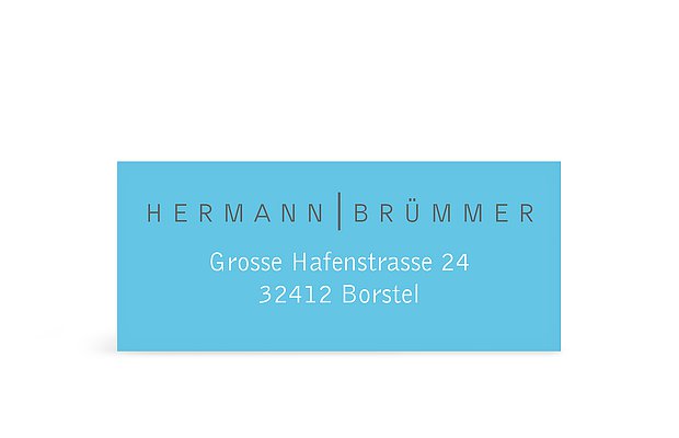 Adressaufkleber "Freiraum"