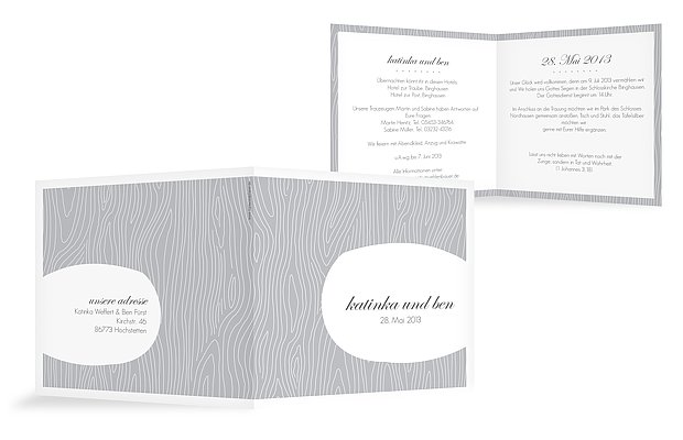 Hochzeitseinladung „Grove“