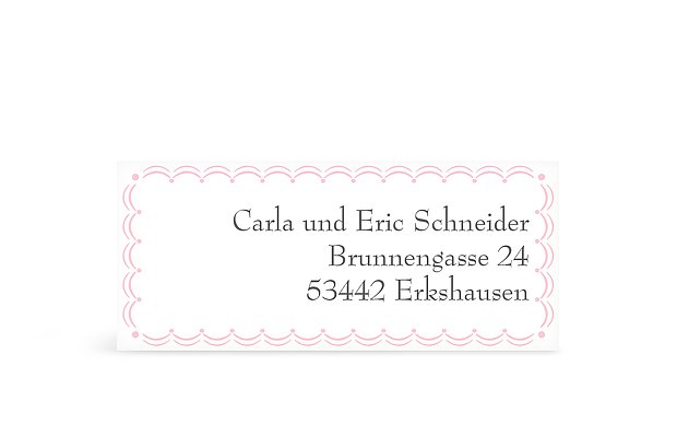 Adressaufkleber "Kinderwagen"