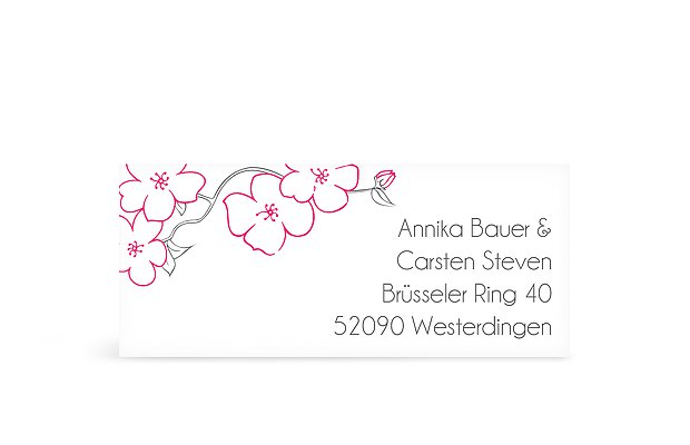 Adressaufkleber "Freebird"