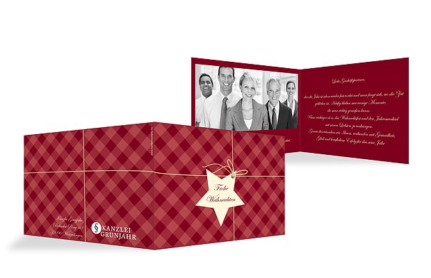 Weihnachtskarten „Geschenk“