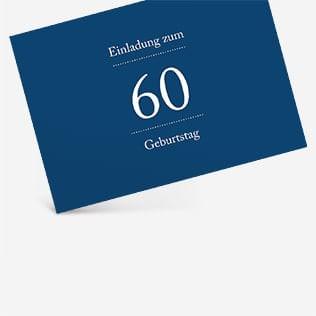 Glückwunschkarte 60. Geburtstag Text