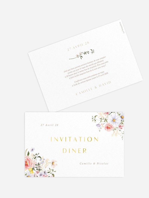 Carte D Invitation Veil D Amour