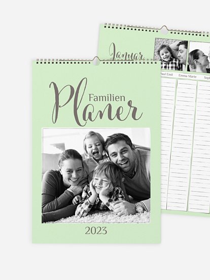 Familienkalender "Perfect Timing"