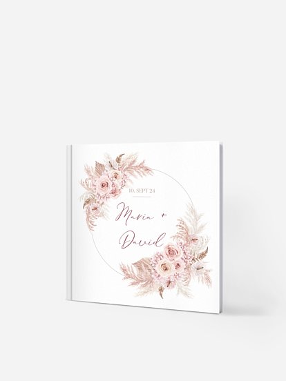 Gästebuch "Blush Bloom"