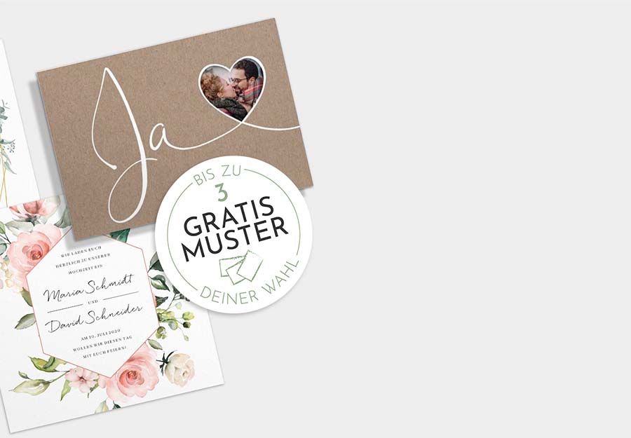Hochzeitskarten » Einzigartige Karten zur Hochzeit gestalten