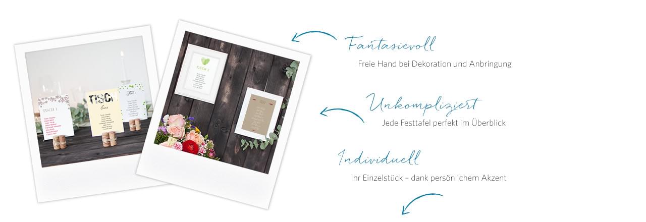 Sitzplan kreativ diy