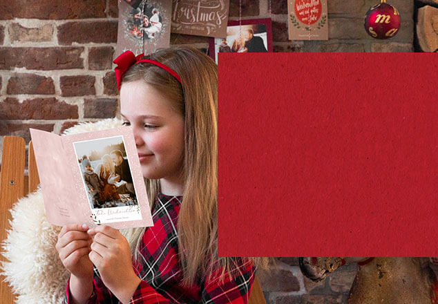 Weihnachtskarten mit Foto selbst gestalten