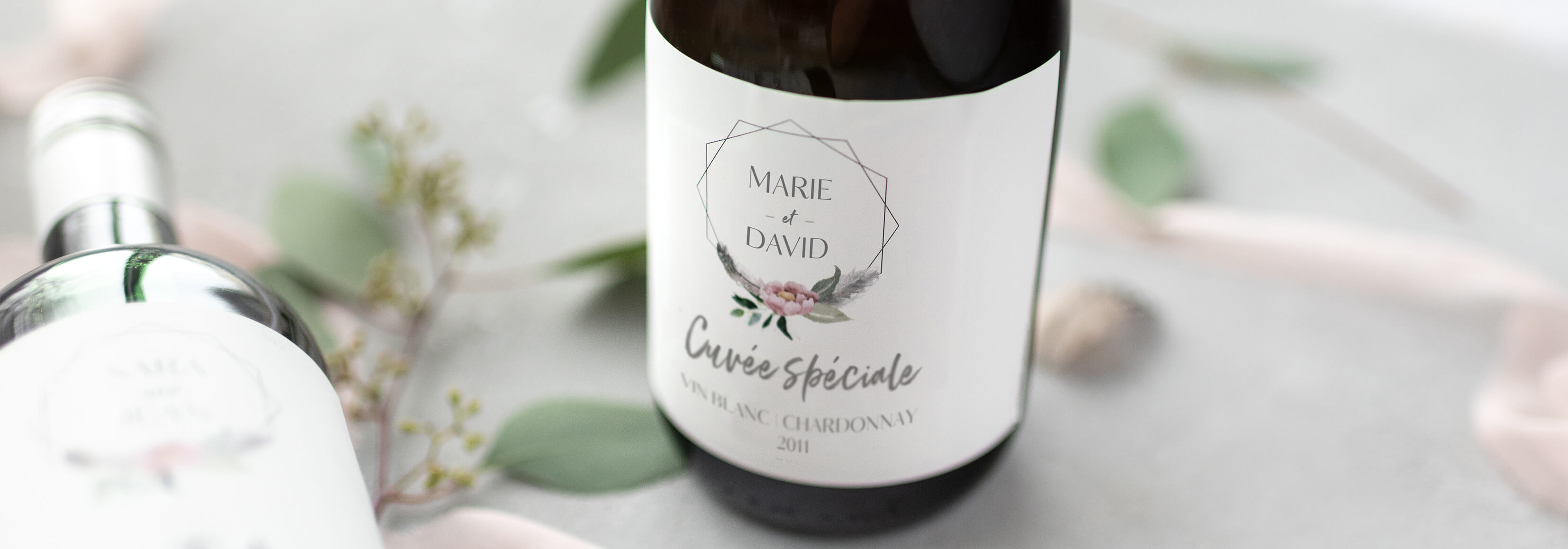 Étiquette bouteille à personnaliser pour tous vos évènements