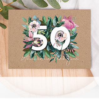 Invitation anniversaire 50 ans