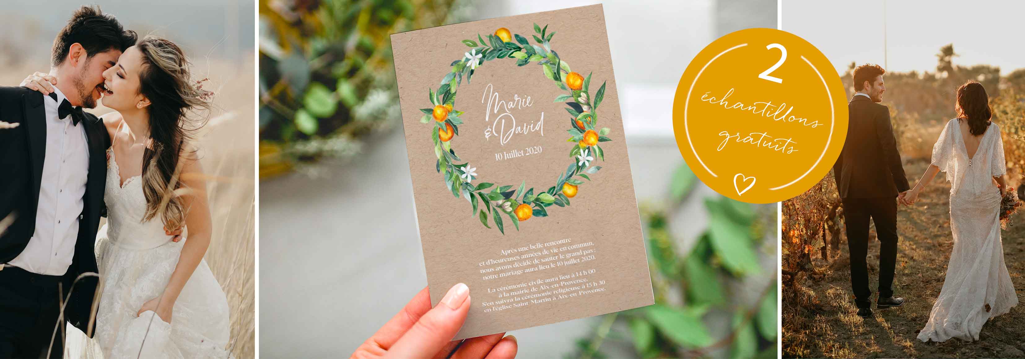 Faire-part mariage voyage