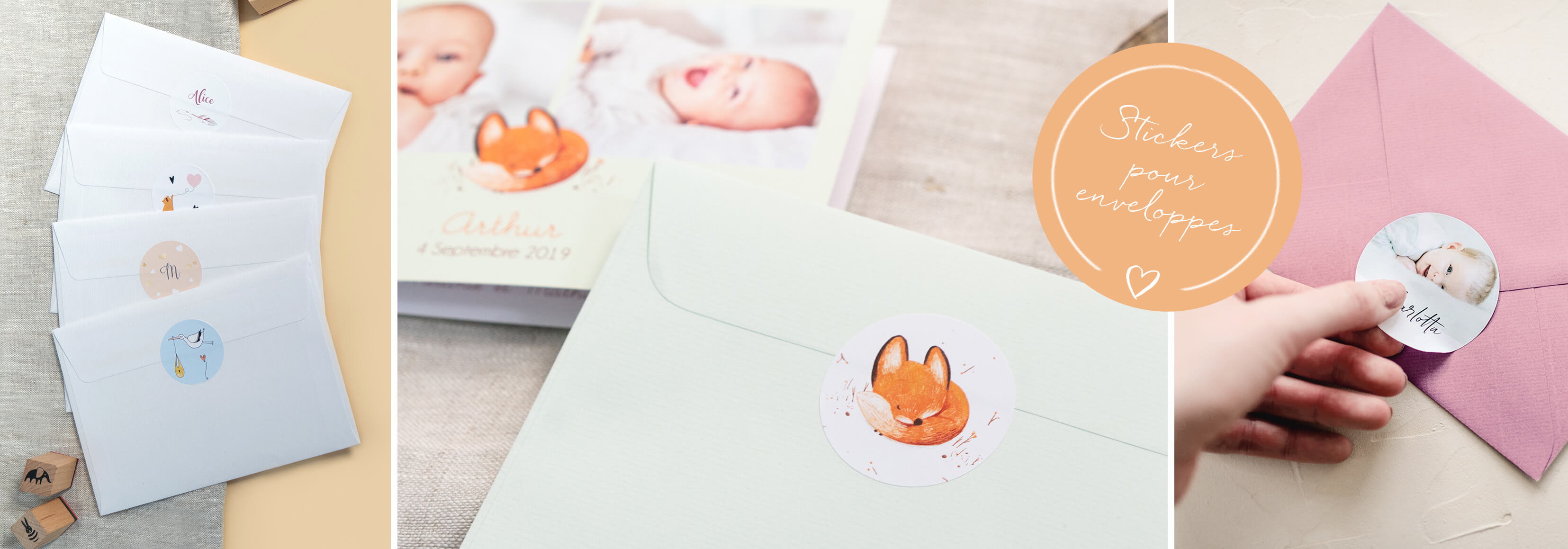 stickers naissance