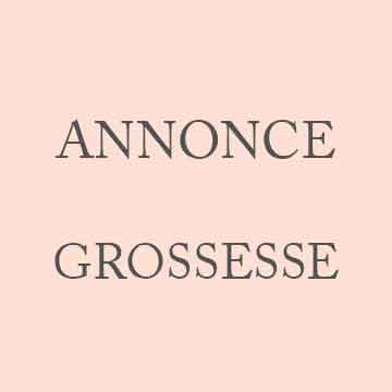 Annonce grossesse