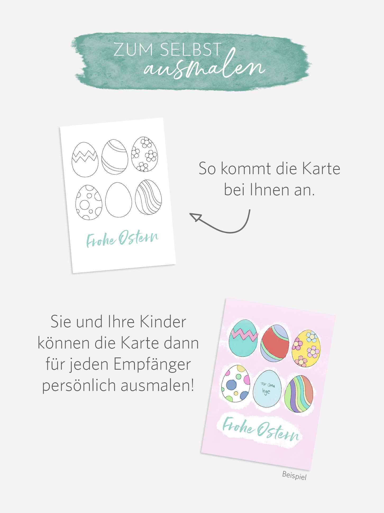 Partyeinladung Ausmalbild