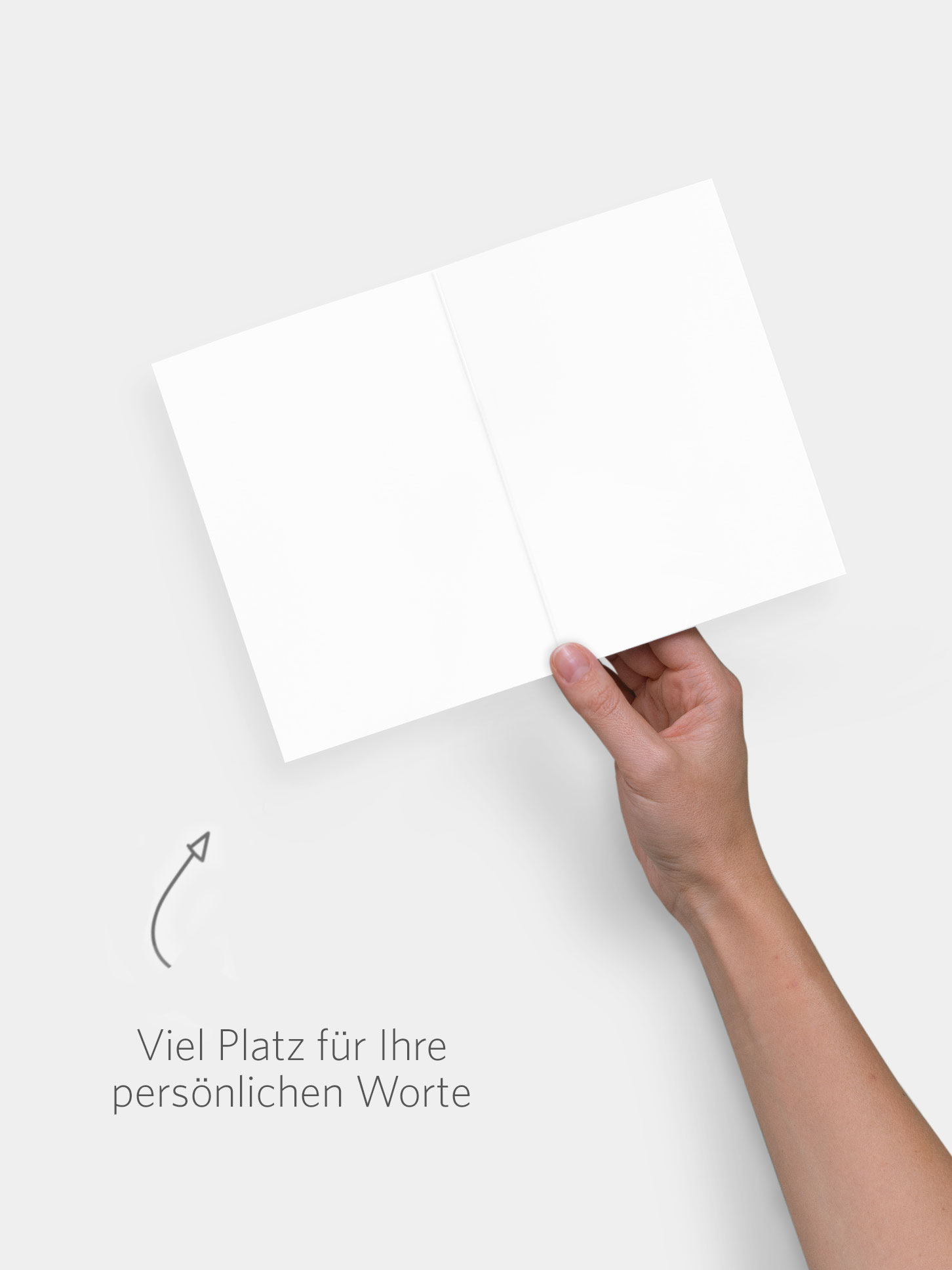 Grußkartenset 3-er Set Beileidskarten Schlicht