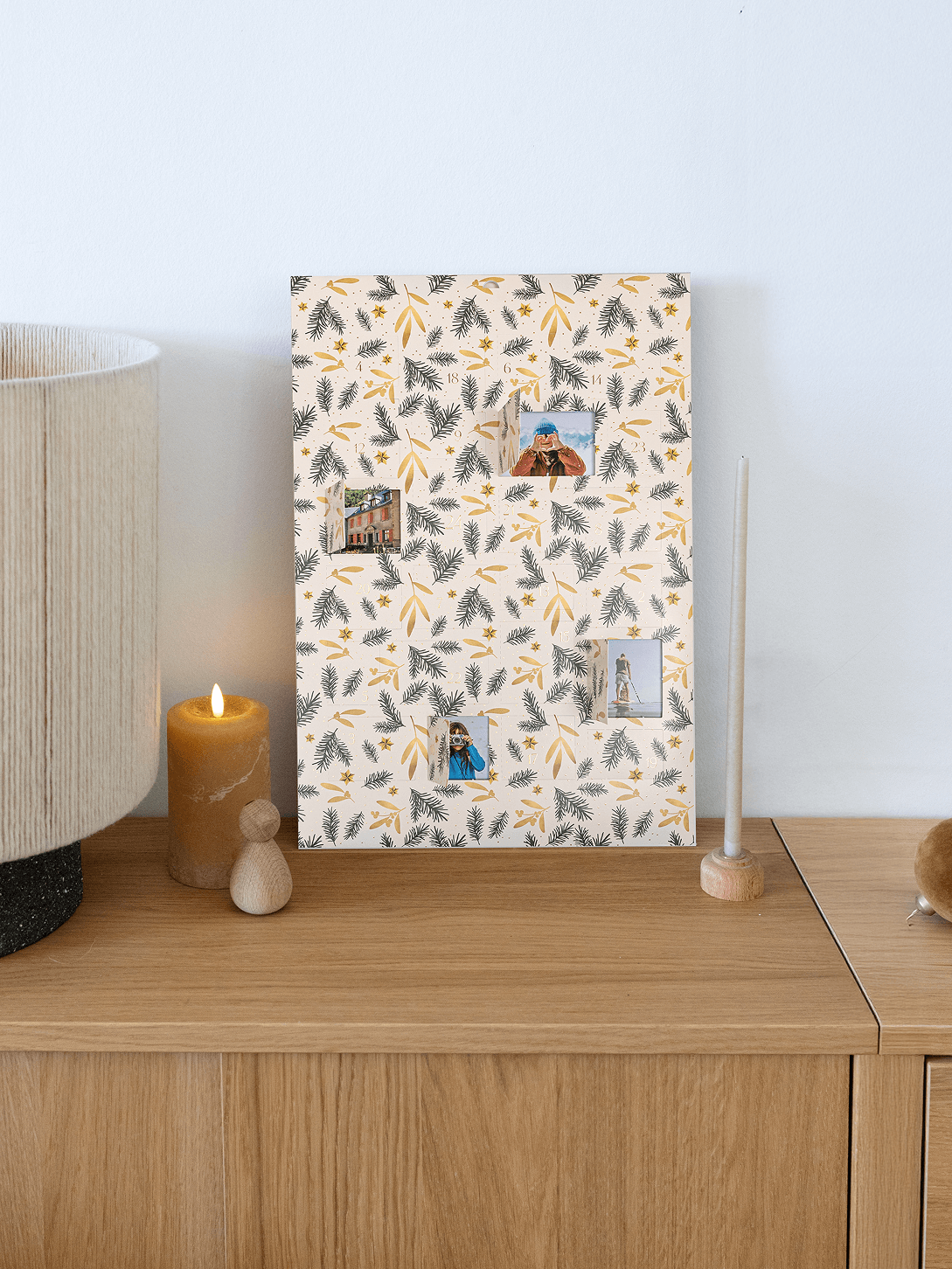 Adventskalender Festive Pattern