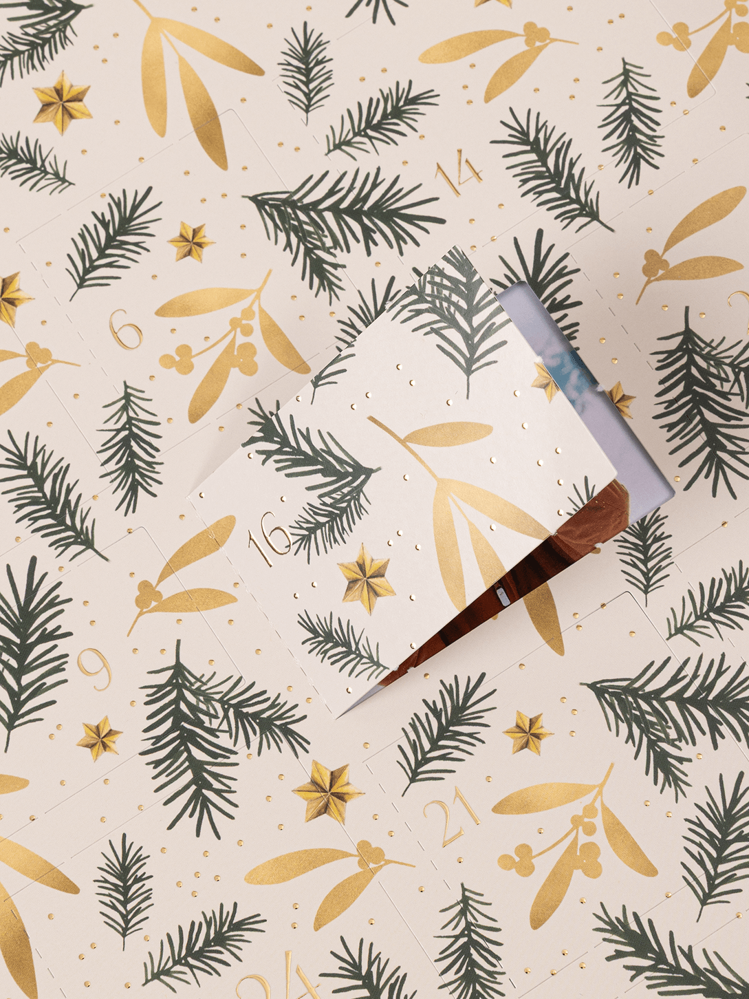 Adventskalender Festive Pattern