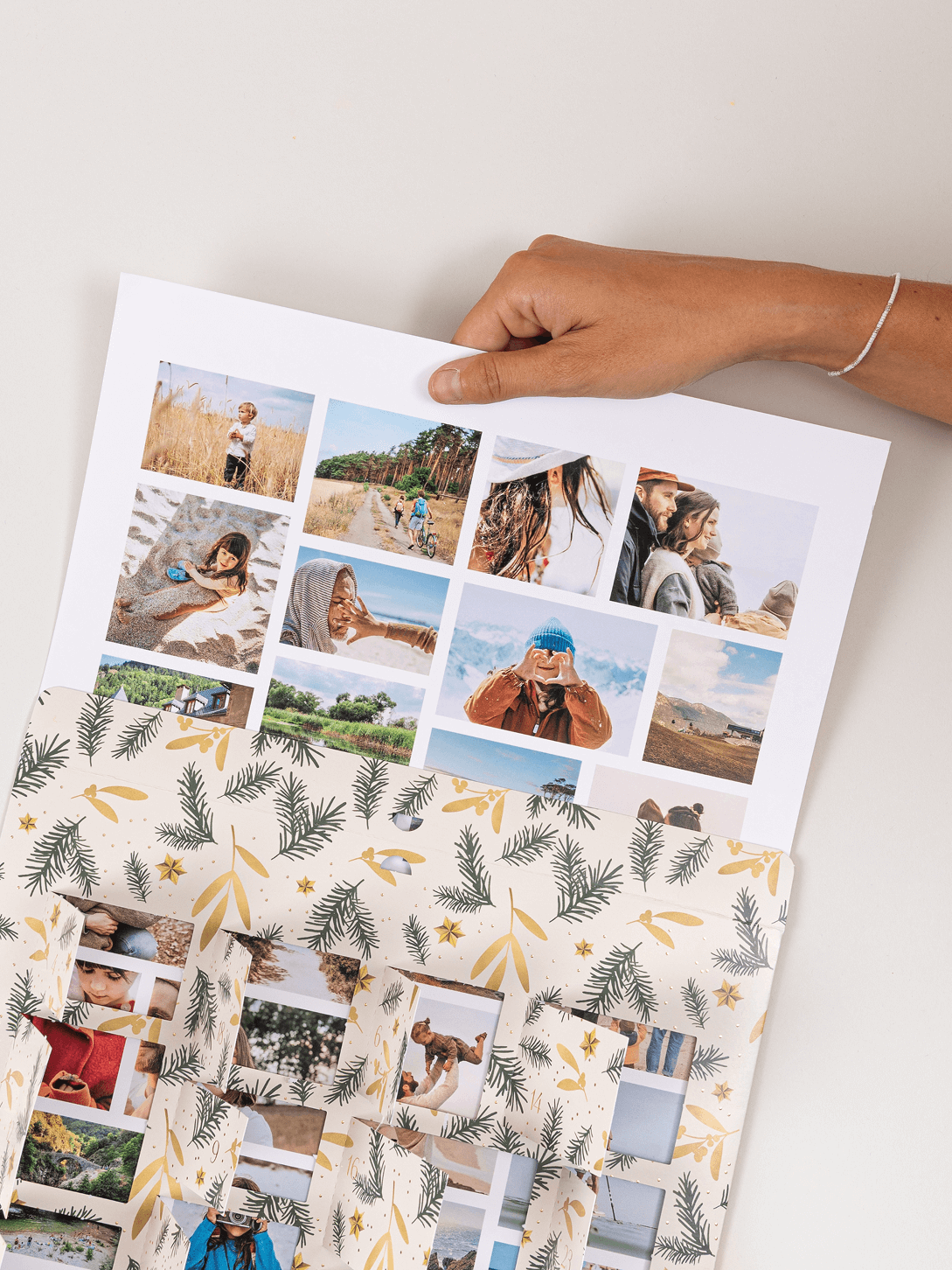 Adventskalender Festive Pattern
