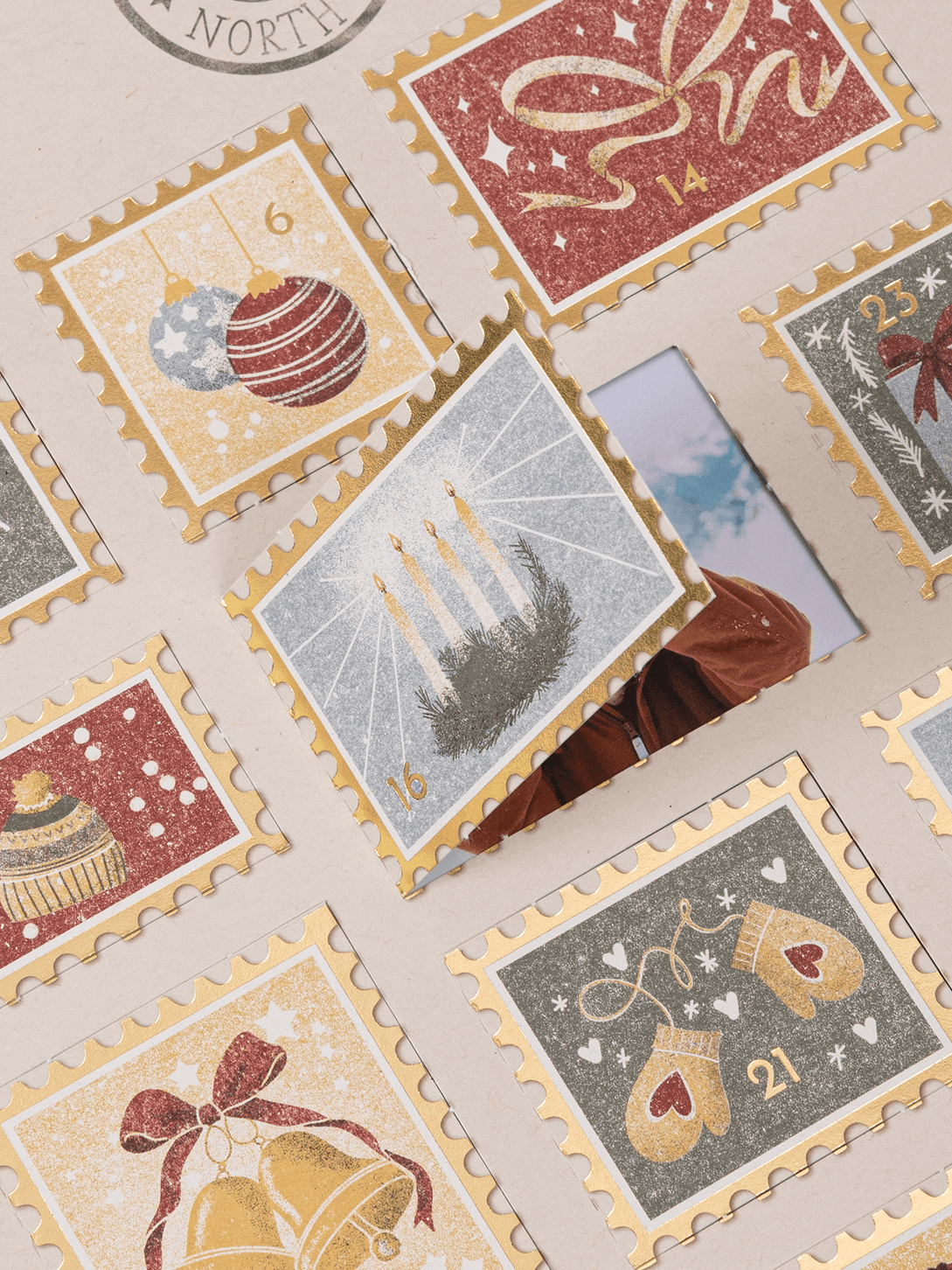 Adventskalender Post von Santa