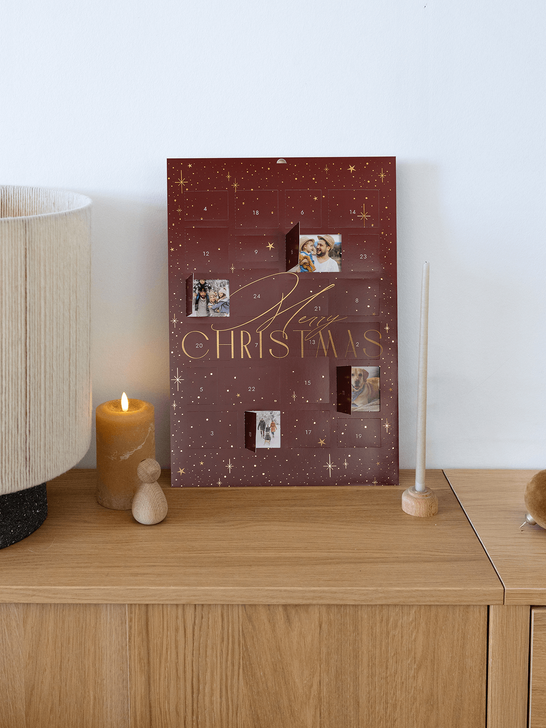 Adventskalender Festive Lettering