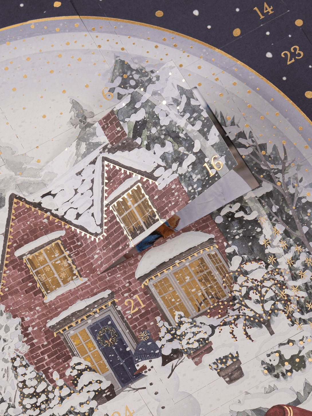 Adventskalender Schneeflockentanz