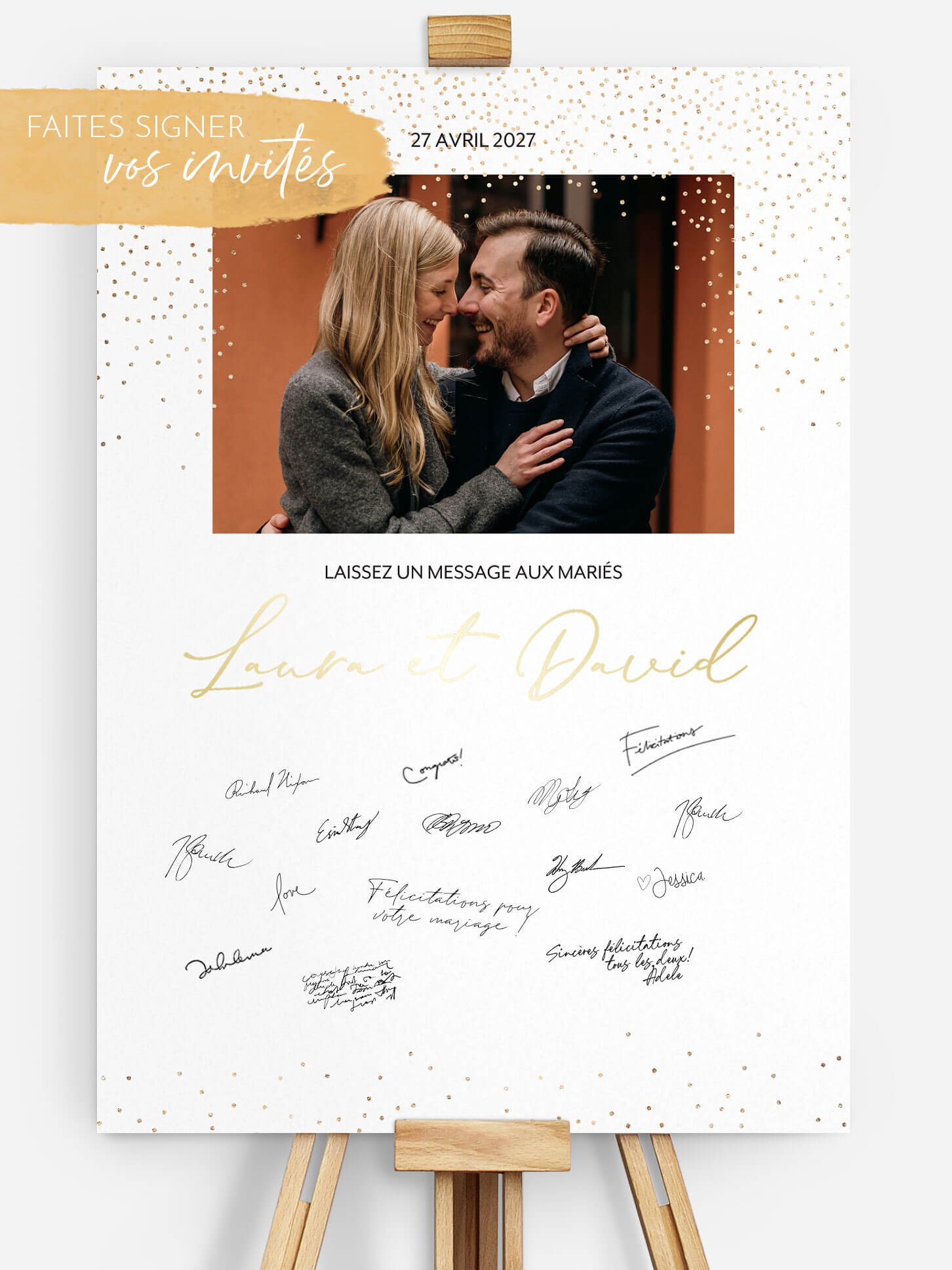 Poster bienvenue mariage Signature 2