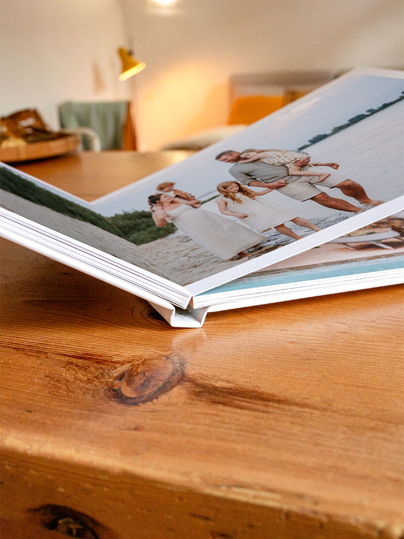 Fotobuch Layflat Glücksfotos