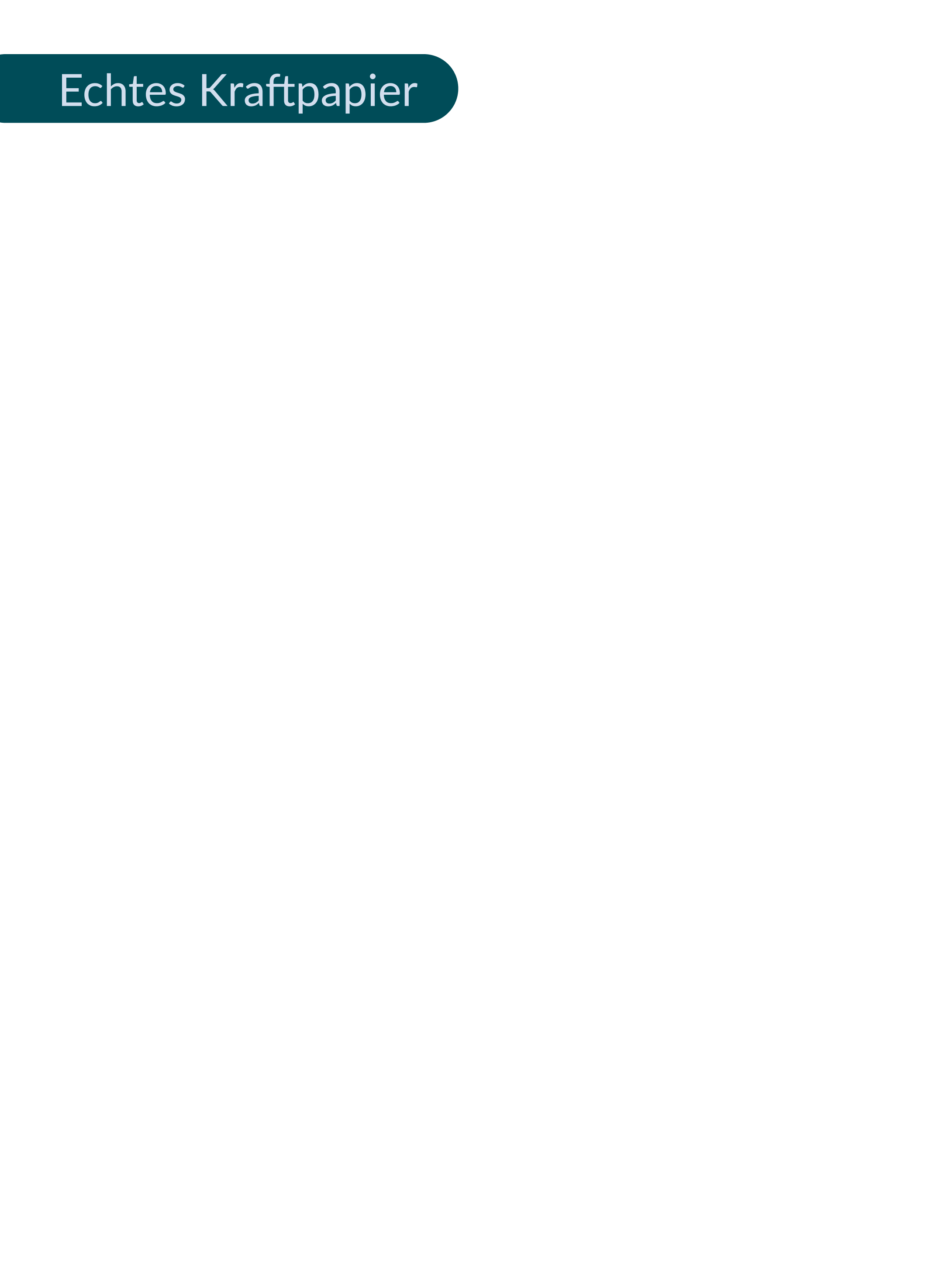 Weihnachtsfeier Tannentrio Kraftpapier