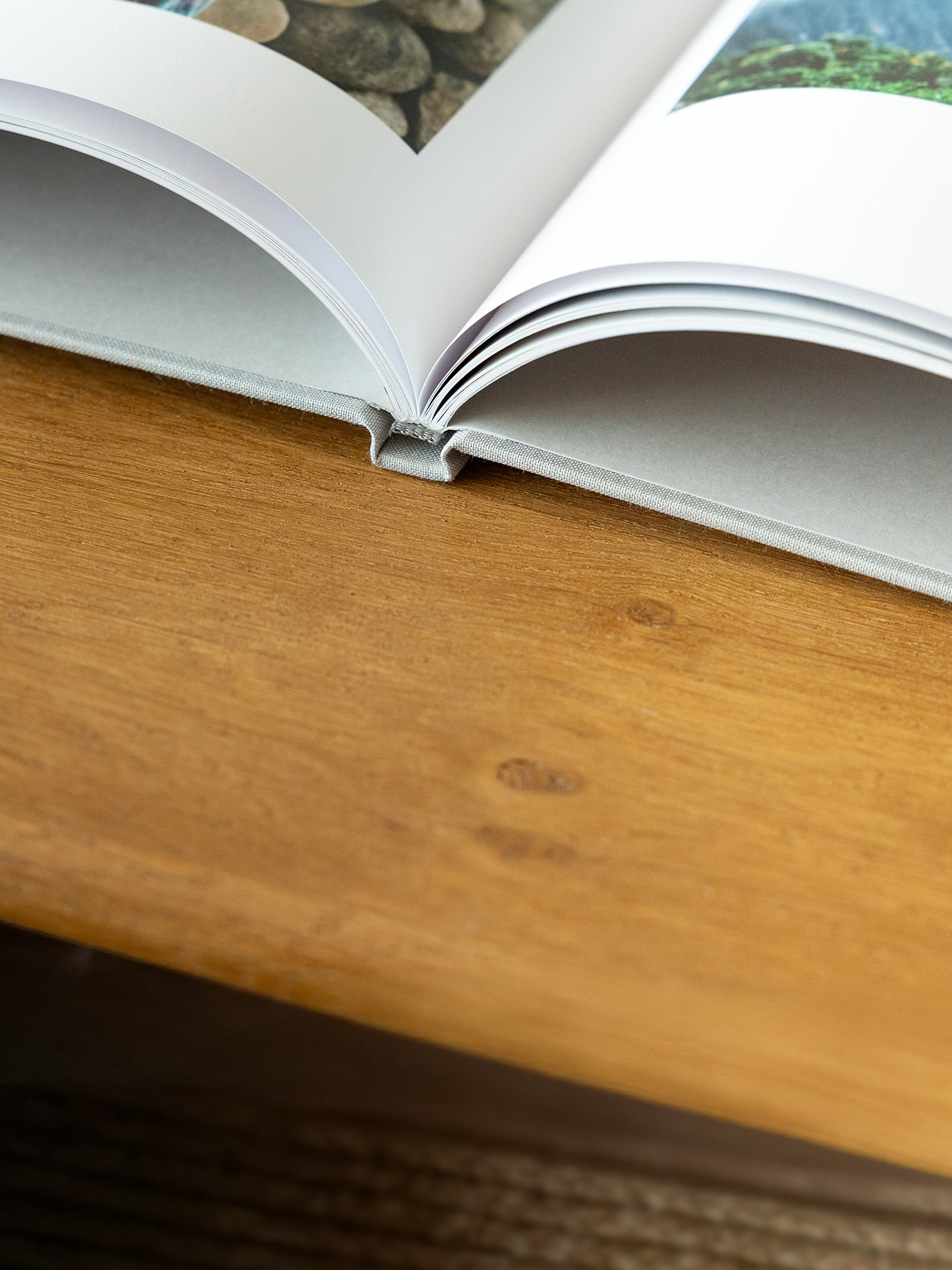 Fotobuch mit Stoffeinband Love Story
