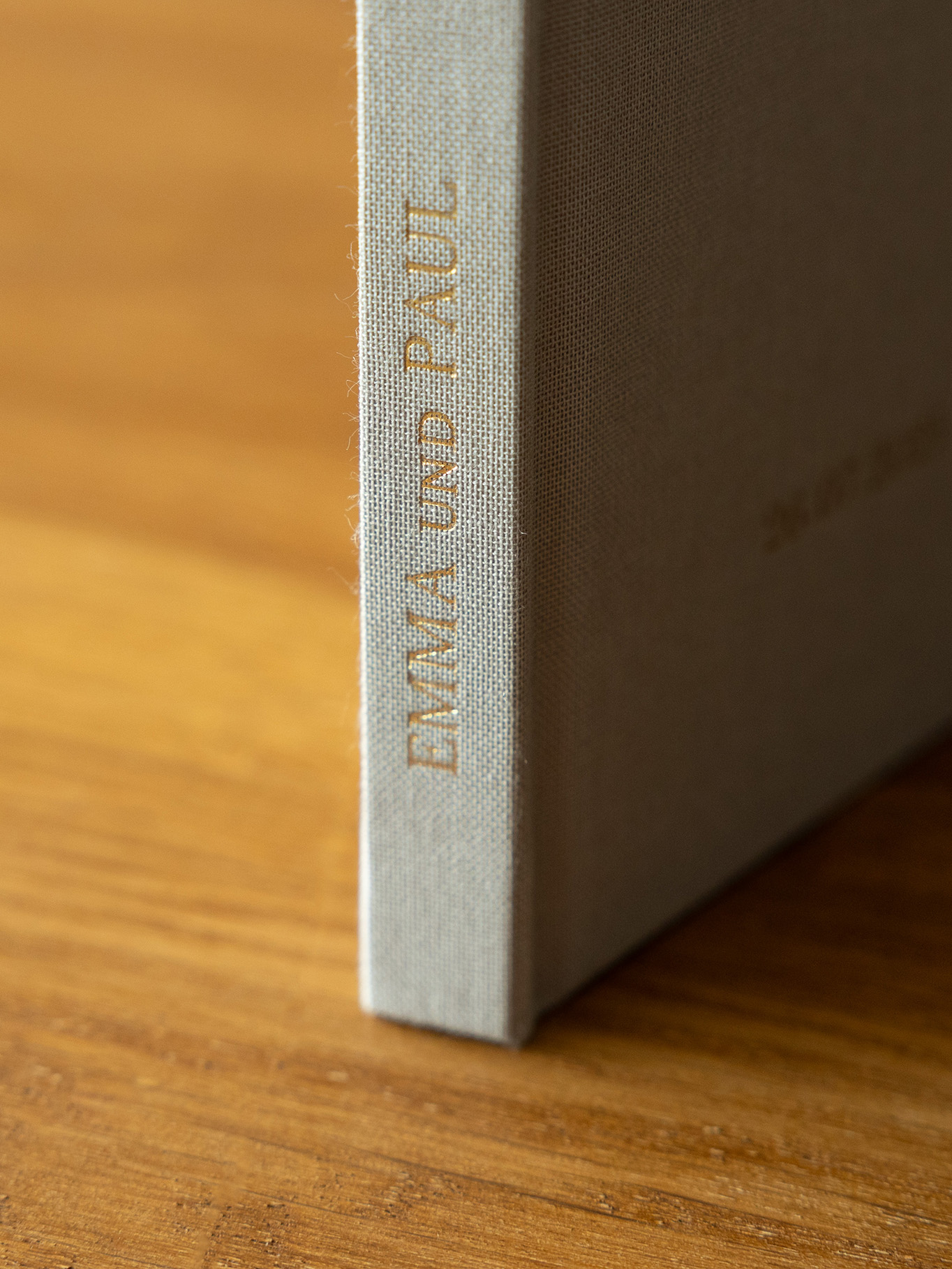Fotobuch mit Stoffeinband Love Story
