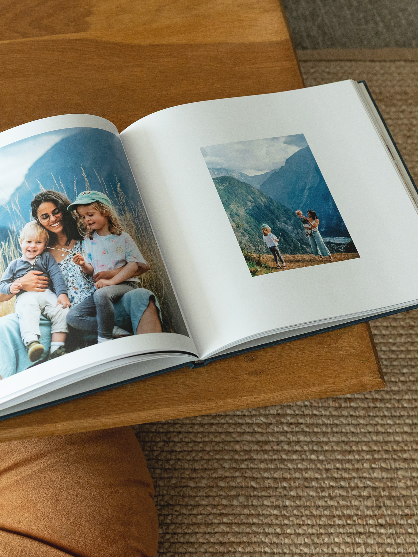 Fotobuch mit Stoffeinband We Are Family