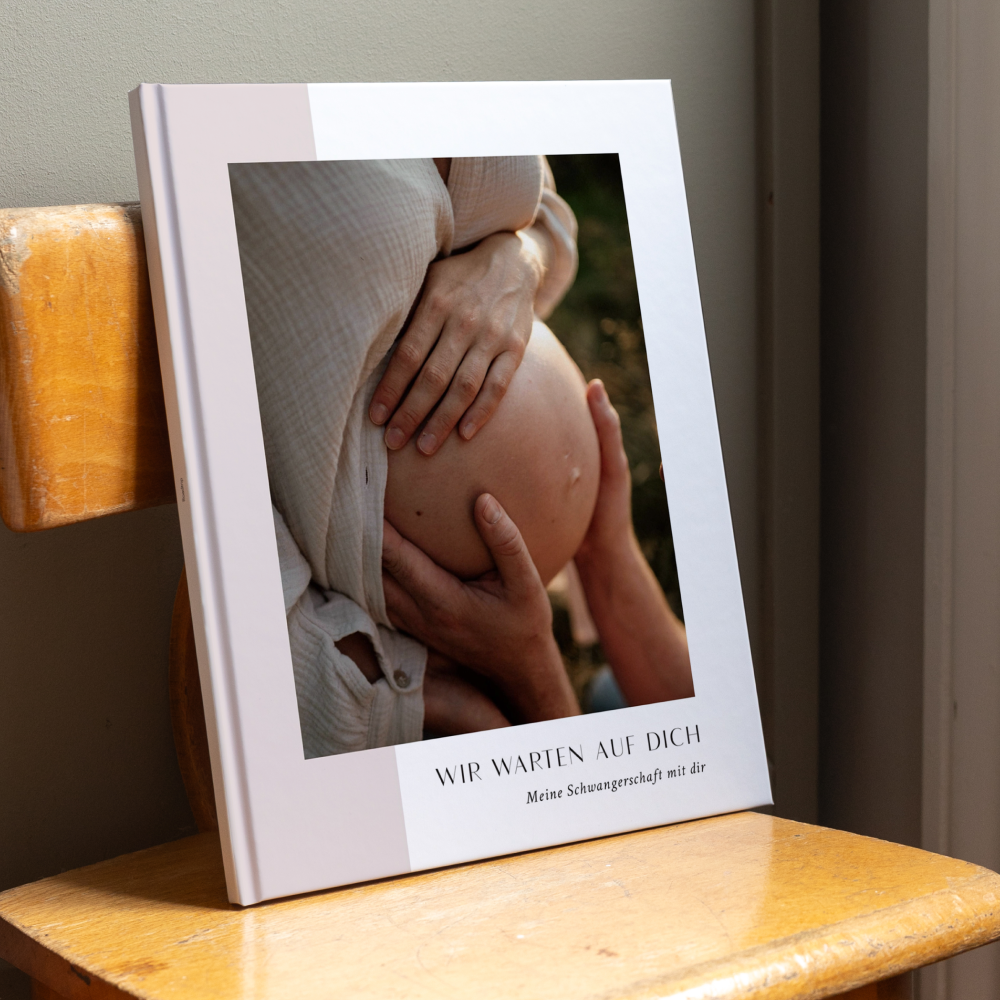 Fotobuch Hardcover großes Hochformat "Happy Pastels" in taupe | Fotoalbum | Fotogeschenk | Geschenk mit Foto | Urlaub Fotobuch | Urlaubsbuch.