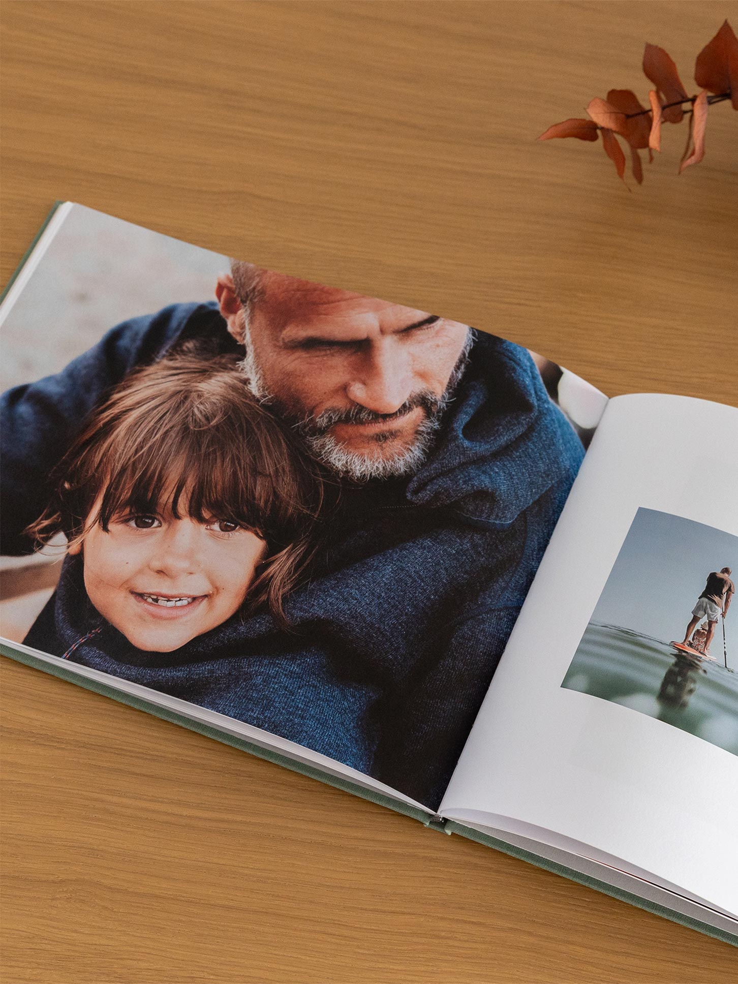 Fotobuch mit Stoffeinband mit Foto