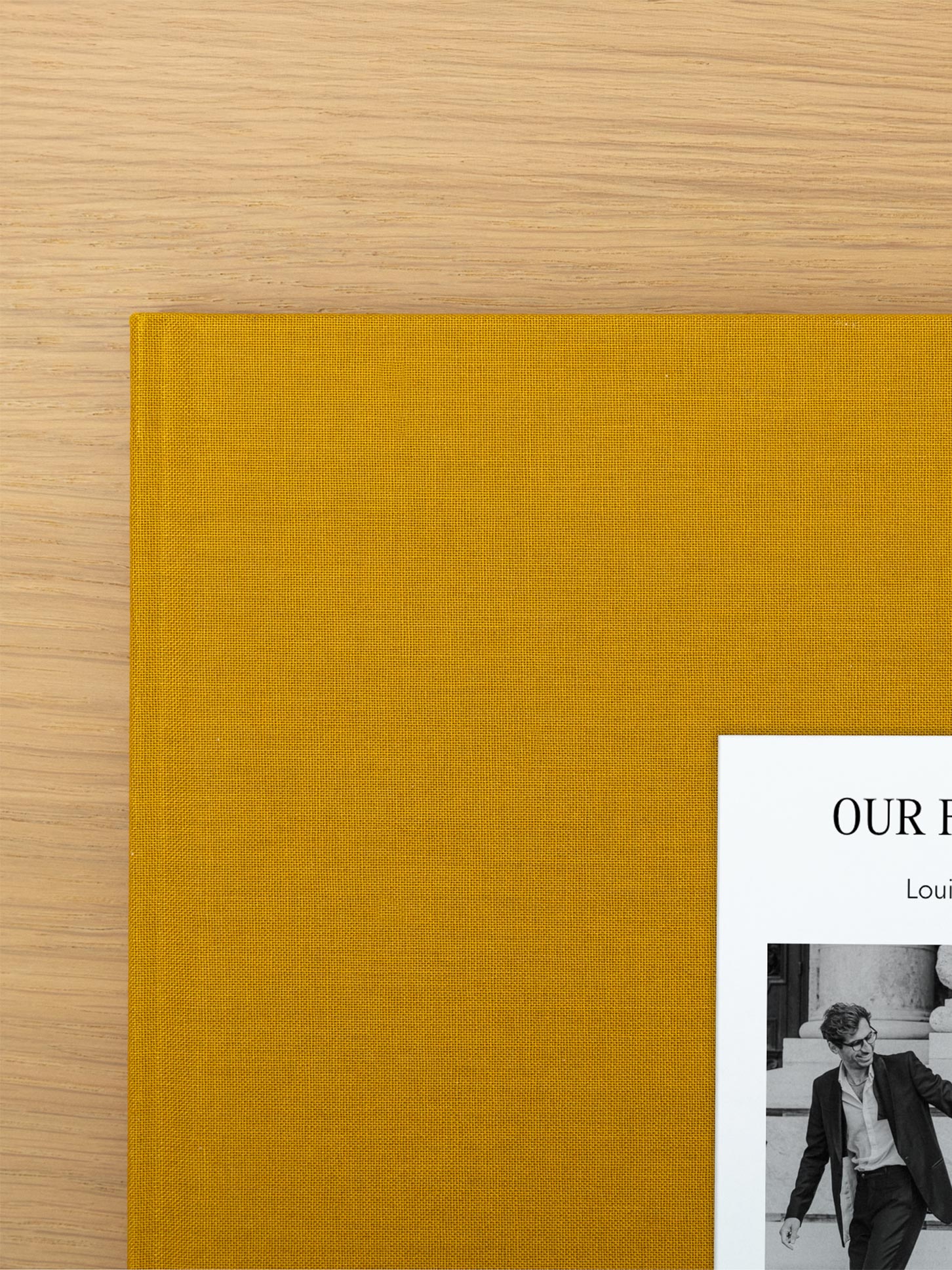 Fotobuch mit Stoffeinband mit Foto