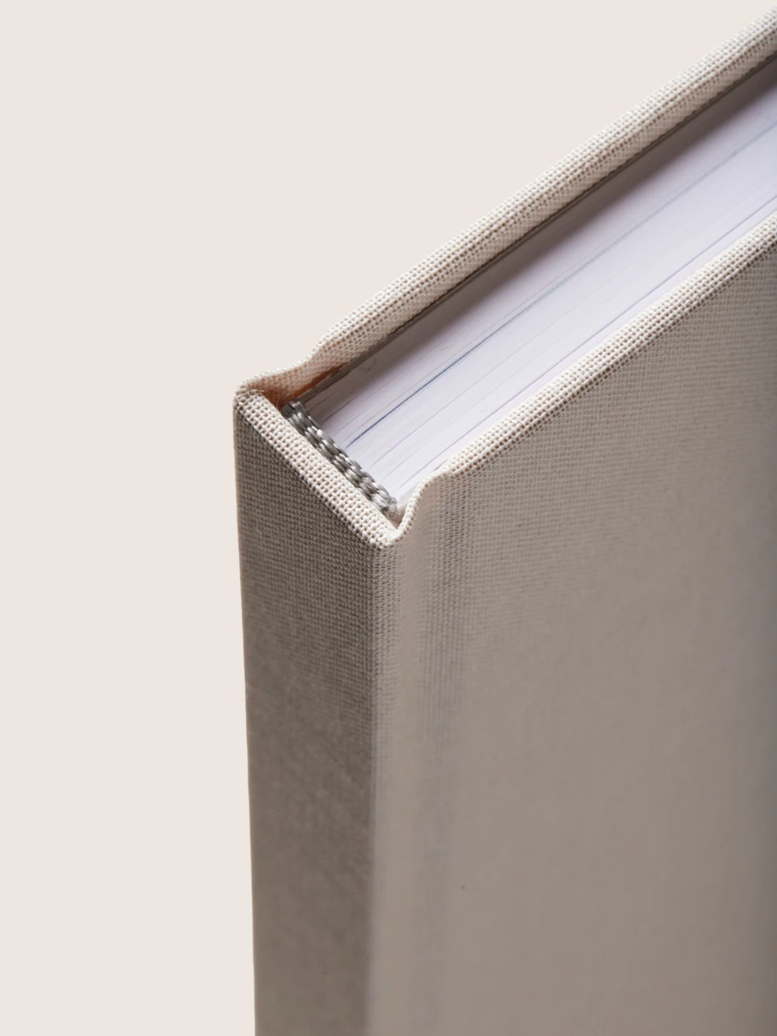 Fotobuch mit Stoffeinband mit Veredelung