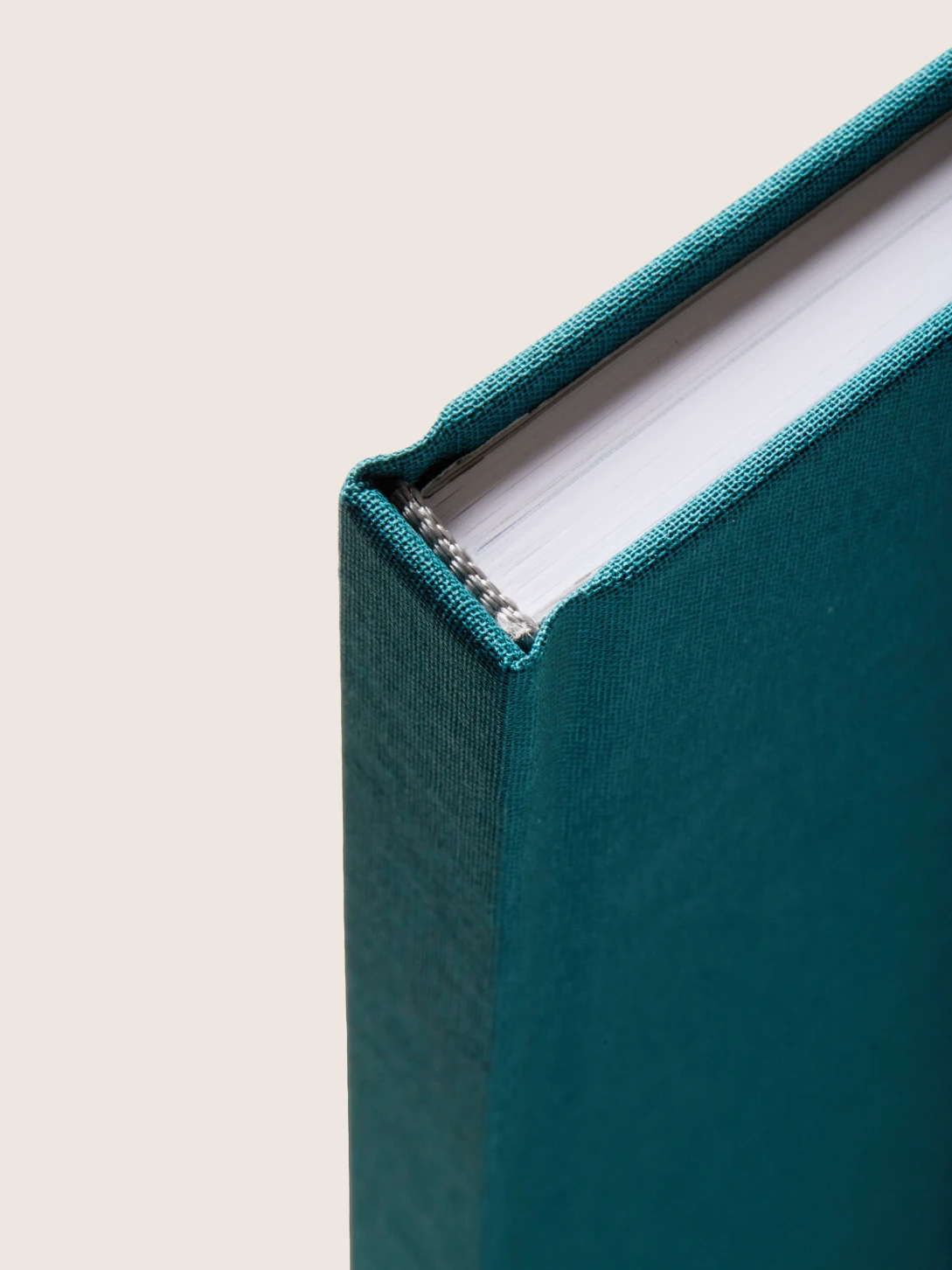 Fotobuch mit Stoffeinband mit Veredelung