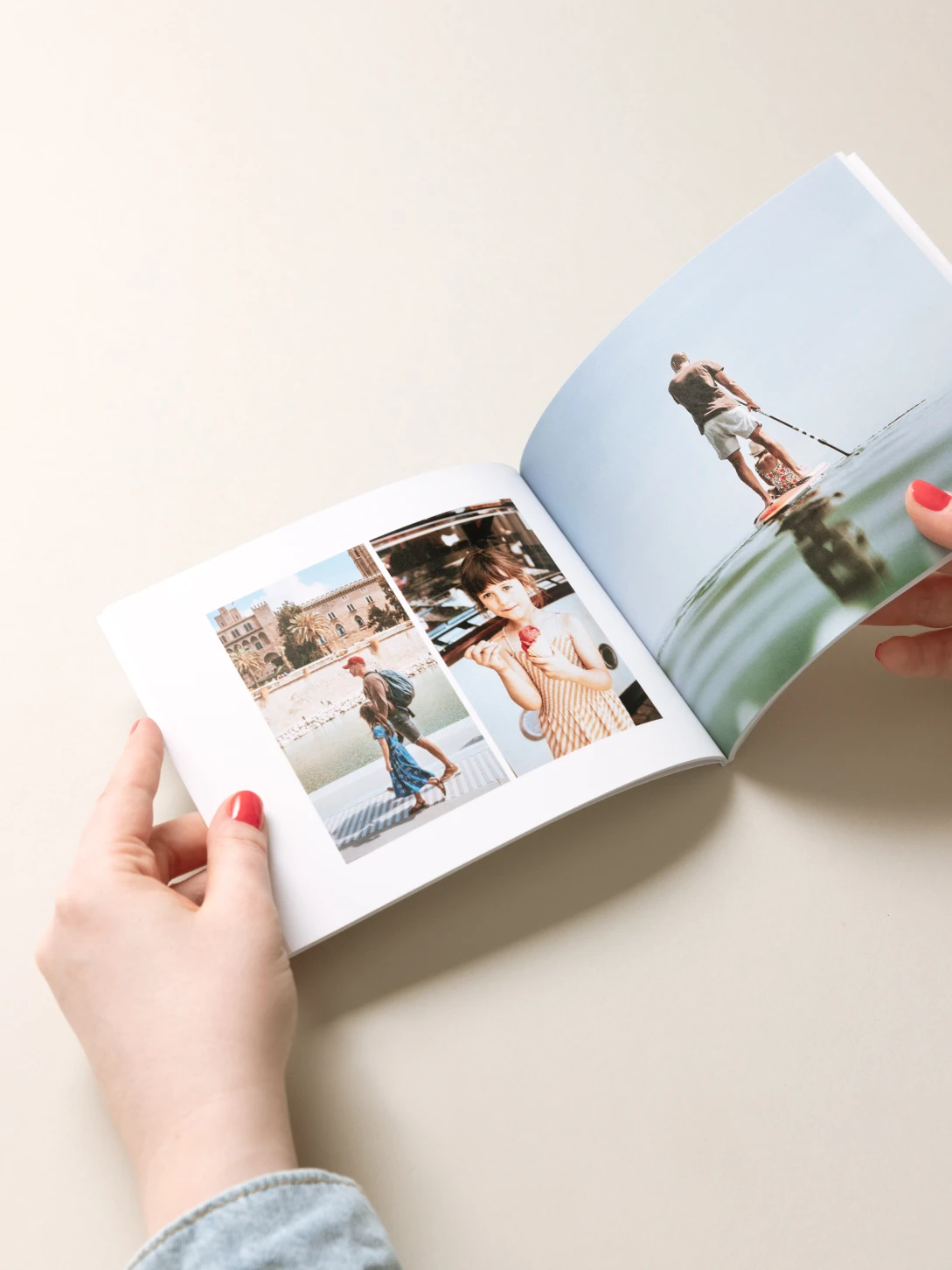 Fotobuch Softcover Seite an Seite