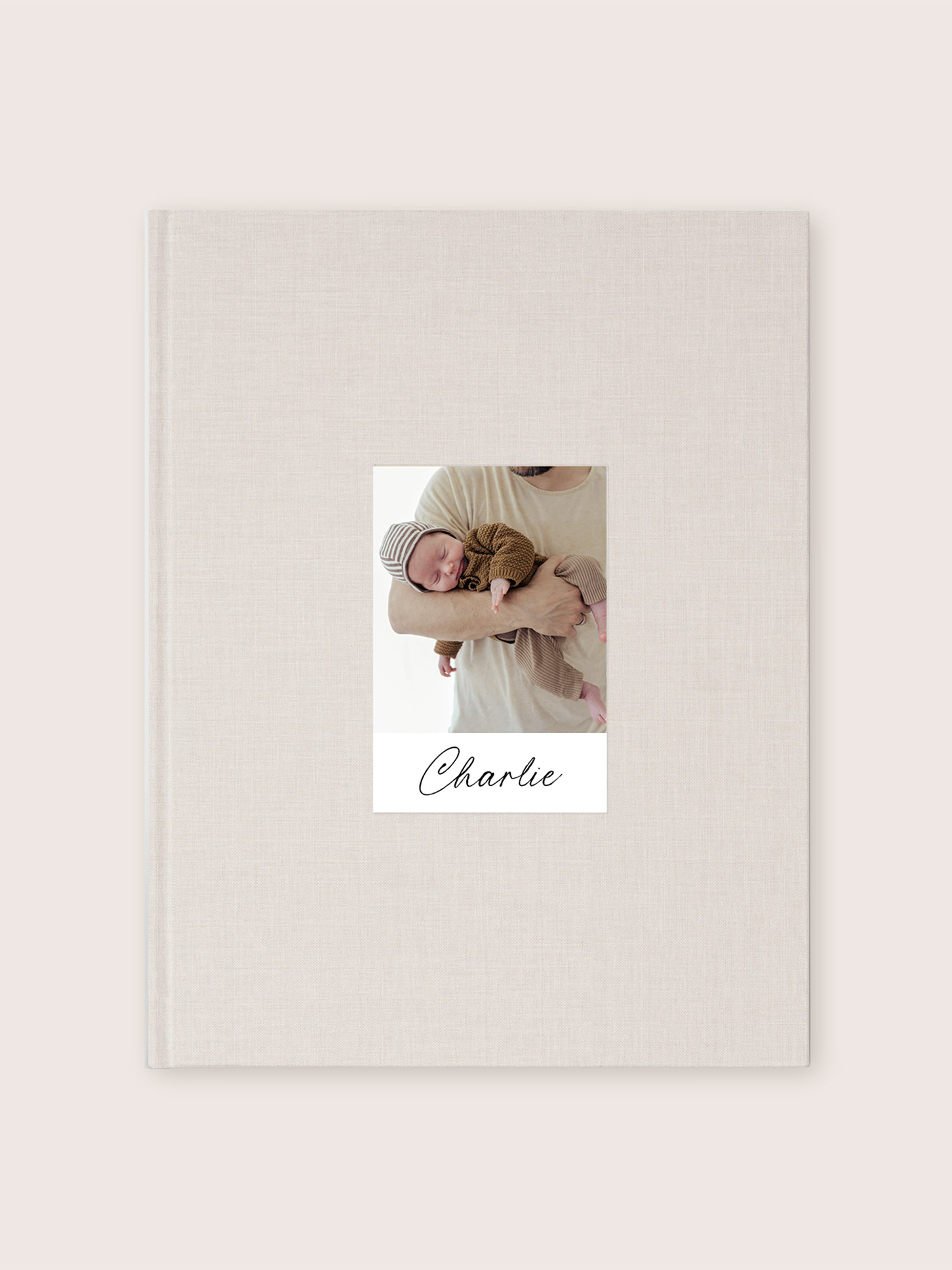 Fotobuch mit Stoffeinband mit Foto