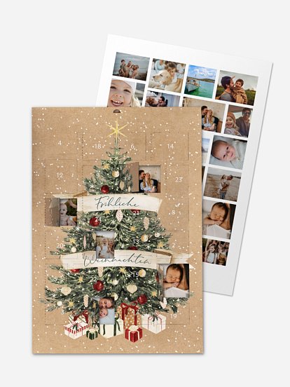 Adventskalender Weihnachtsbaum