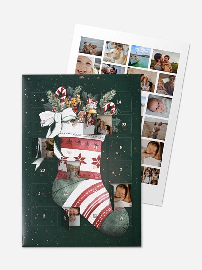 Adventskalender Stocking