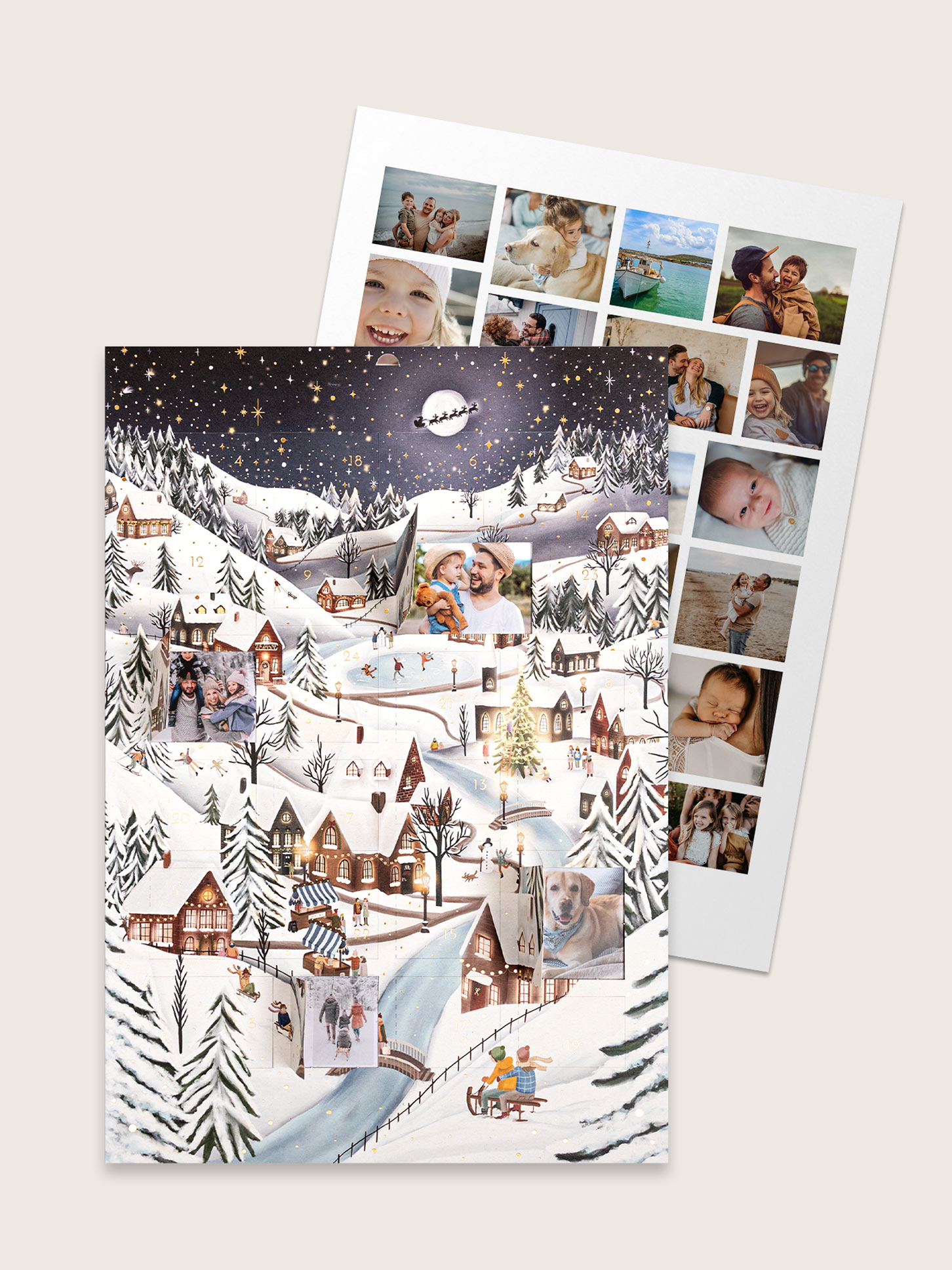 Calendrier de l'Avent Joie d'hiver