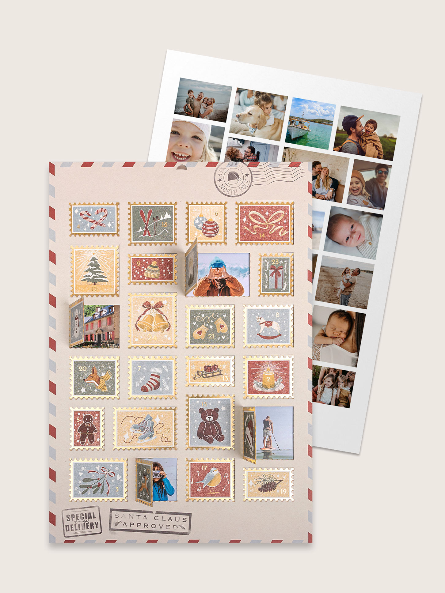 Adventskalender Post von Santa