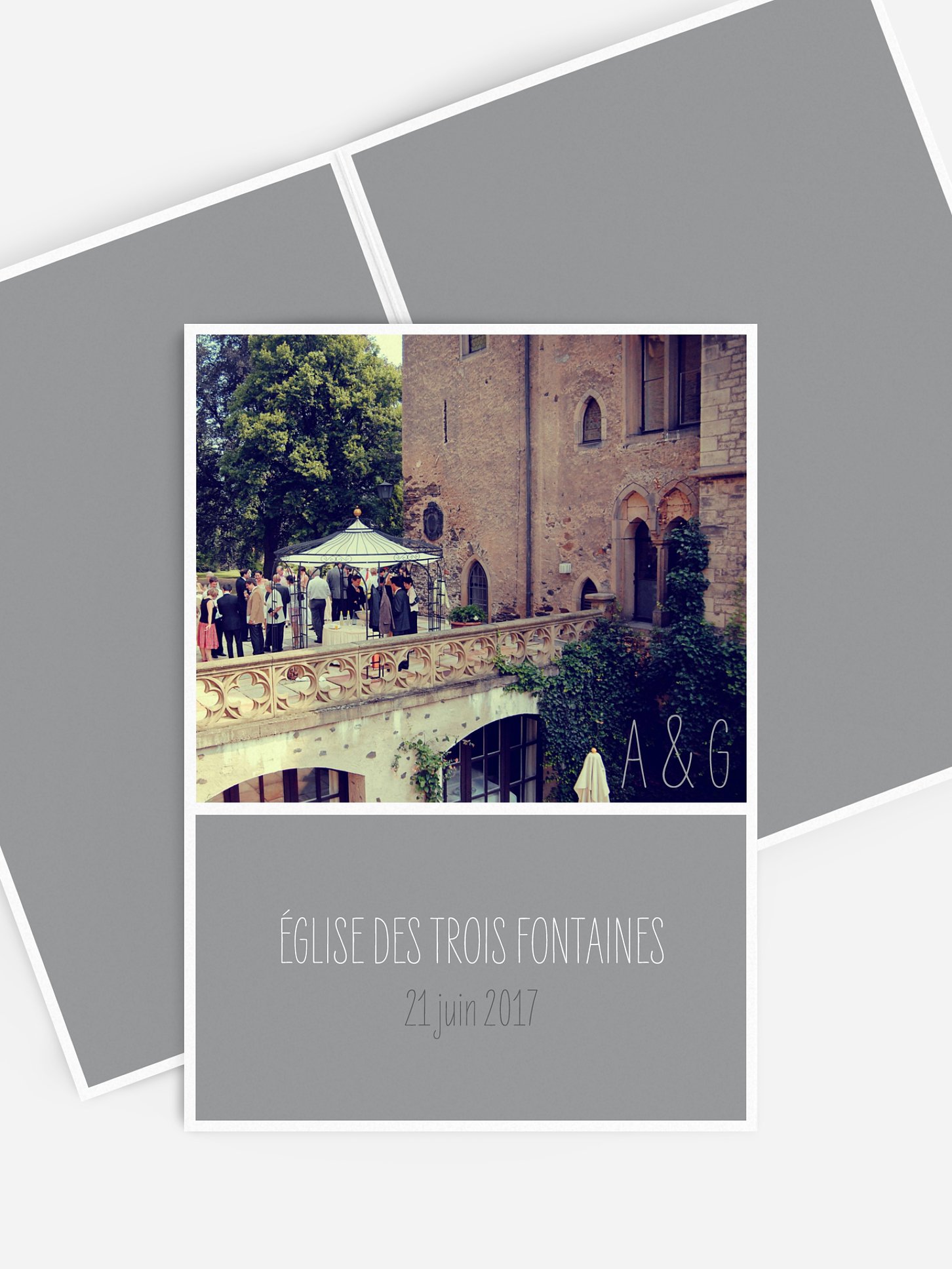 Livret de messe mariage Éclat de couleur