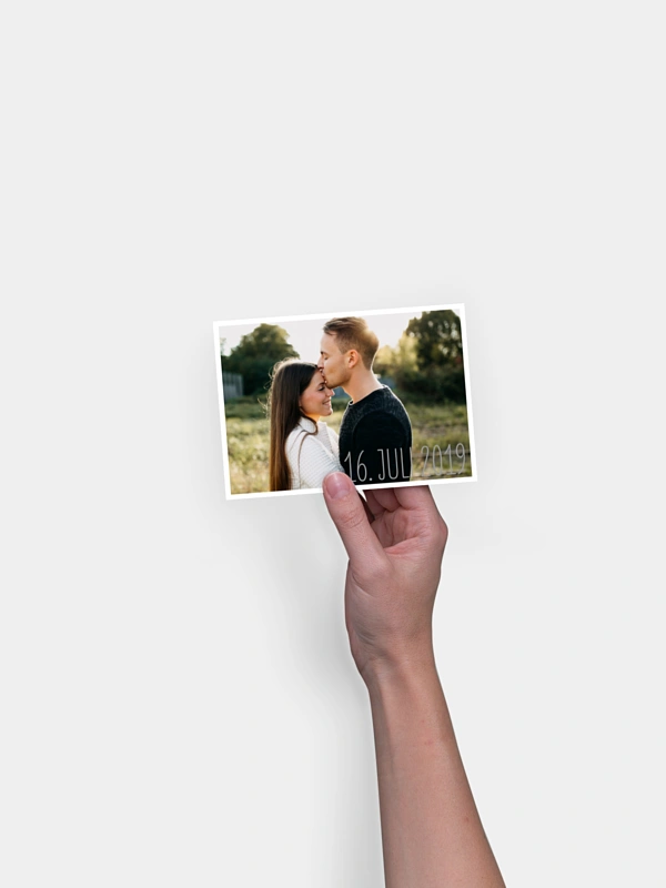 Save-the-Date Karte Farbenpracht