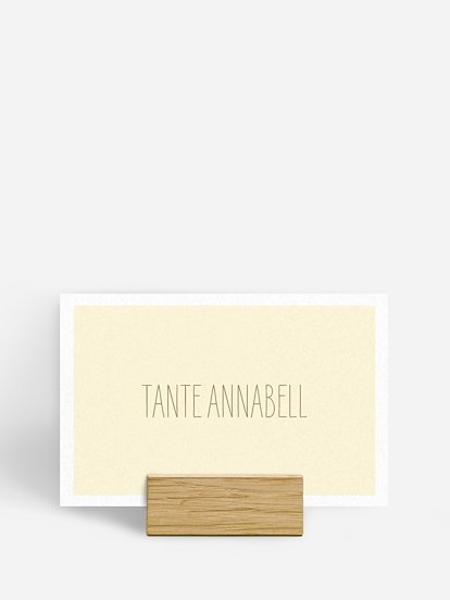 Tischkarte Hochzeit Farbenpracht