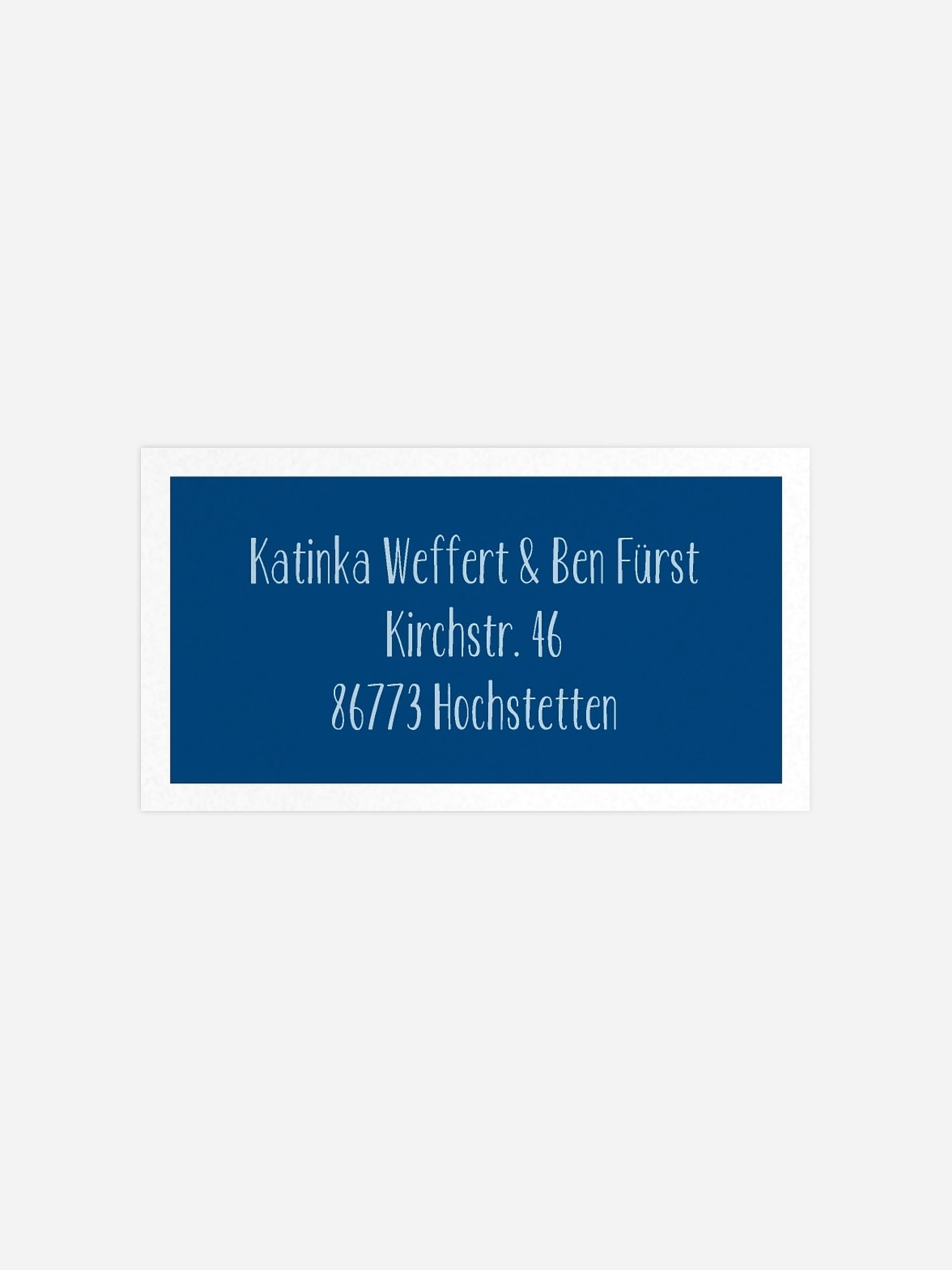 Empfängeraufkleber Konfirmation und Kommunion Farbenpracht