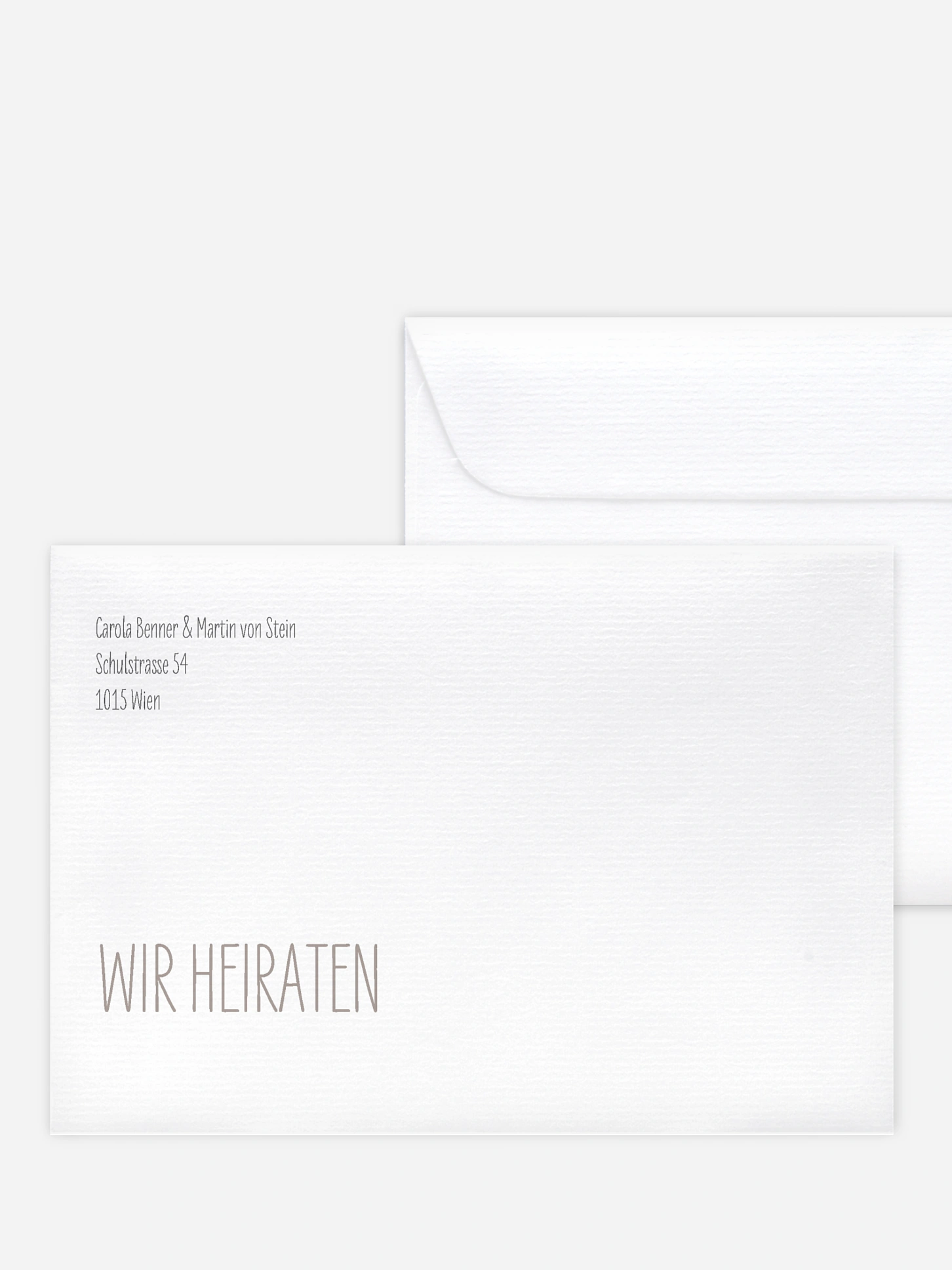 Briefumschlag mit Motiv Farbenpracht