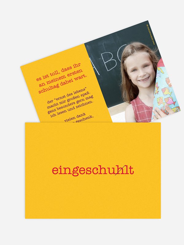 Danksagung Einschulung Fehlerteufelchen